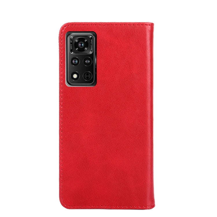 For Honor V40 5G Non-Magnetic Retro Texture Leather Phone Case