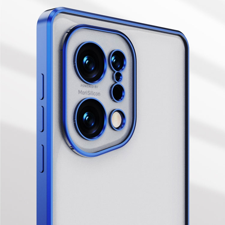 For OPPO Find X5 Pro Electroplated Frosted Phone Case