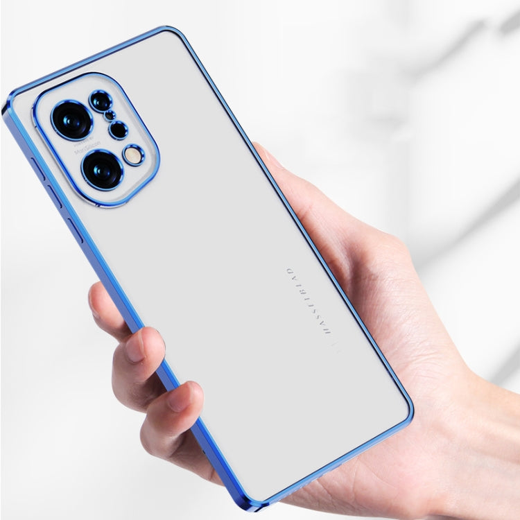 For OPPO Find X5 Pro Electroplated Frosted Phone Case