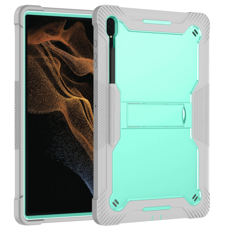 For Samsung Galaxy Tab S8 Ultra Silicone + PC Shockproof Protective Tablet Case