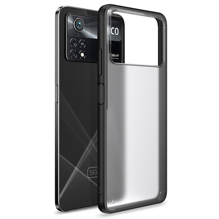For Xiaomi Poco X4 Pro 5G Four-corner Shockproof TPU + PC Protective Phone Case