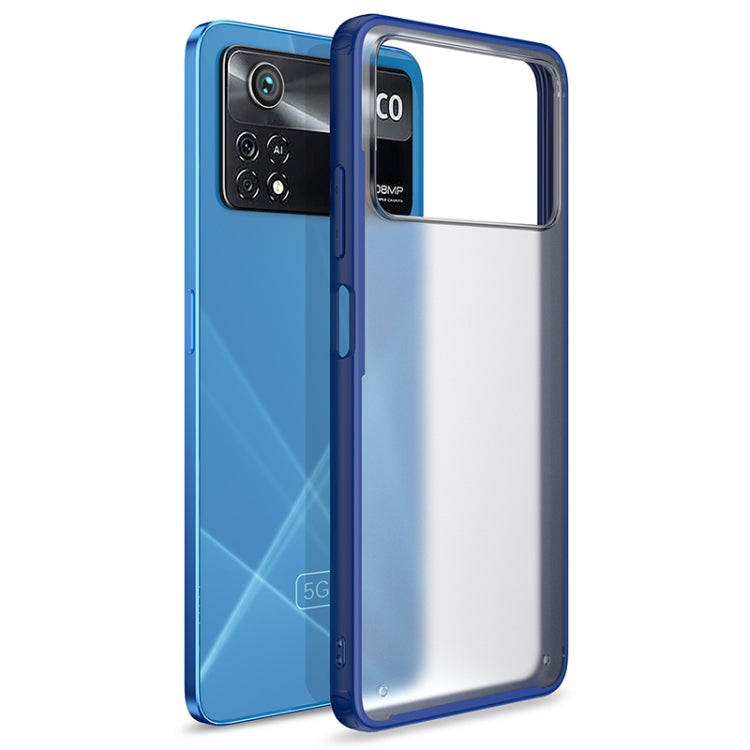 For Xiaomi Poco X4 Pro 5G Four-corner Shockproof TPU + PC Protective Phone Case