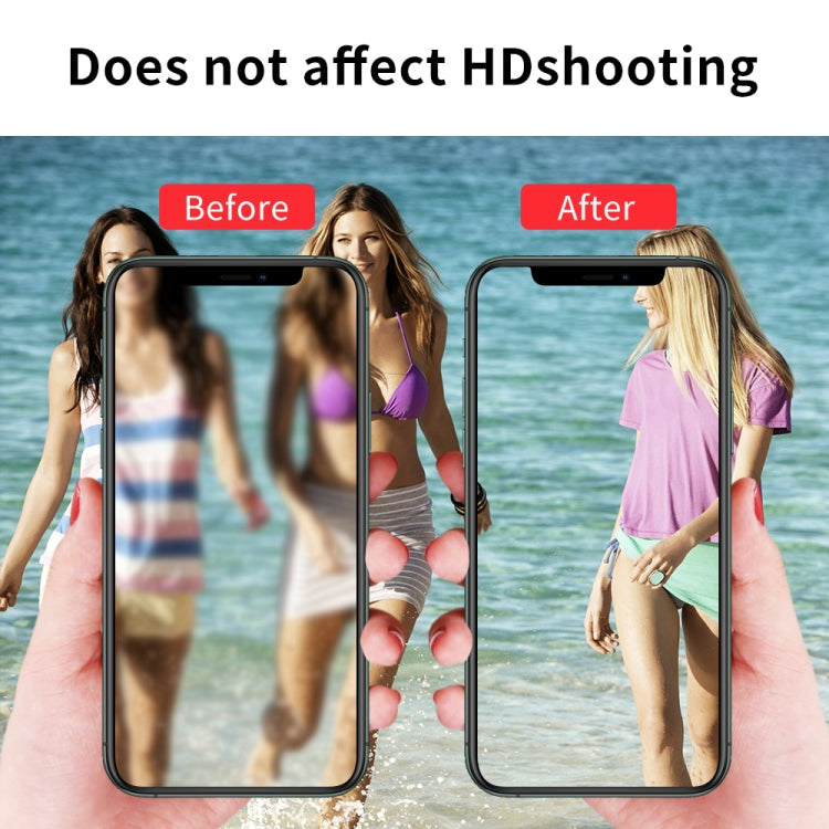 For iPhone 11 9D Transparent Rear Camera Lens Protector Tempered Glass Film Combination Packages