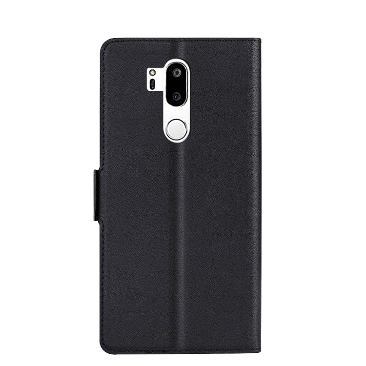 For LG G7 Ultra-thin Voltage Side Buckle PU + TPU Leather Phone Case