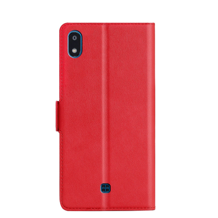 For LG K20 2019 Ultra-thin Voltage Side Buckle PU + TPU Leather Phone Case