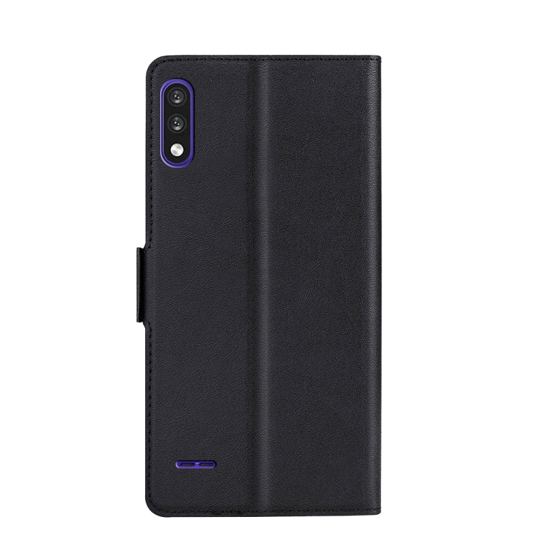 For LG K22 Ultra-thin Voltage Side Buckle PU + TPU Leather Phone Case