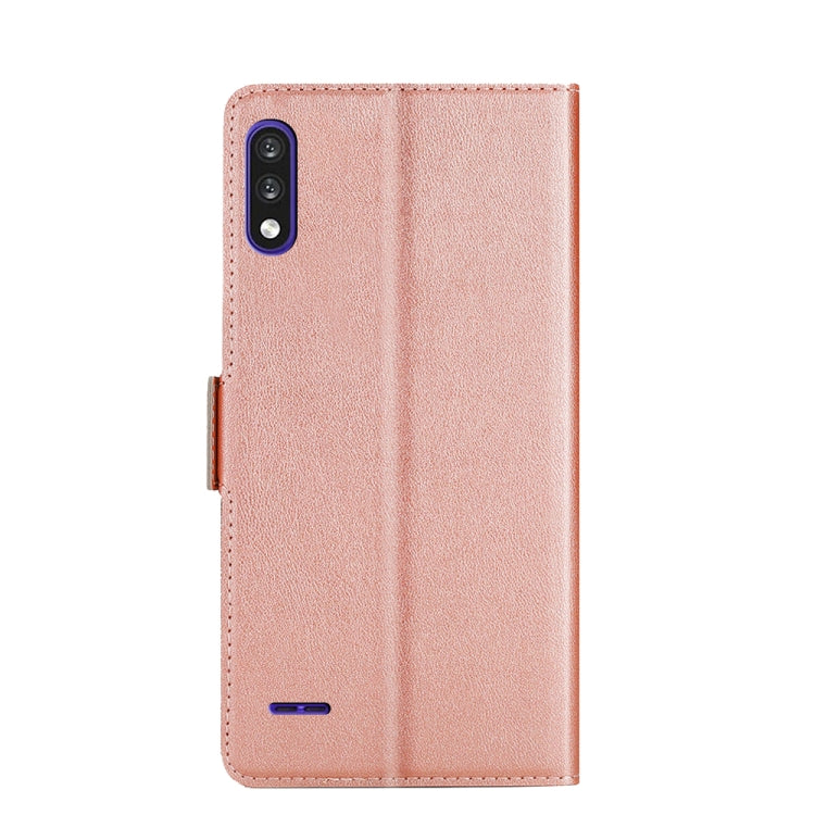 For LG K22 Ultra-thin Voltage Side Buckle PU + TPU Leather Phone Case
