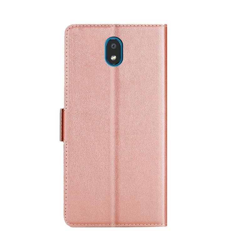 For LG K30 2019 / X2 2019 Ultra-thin Voltage Side Buckle PU + TPU Leather Phone Case