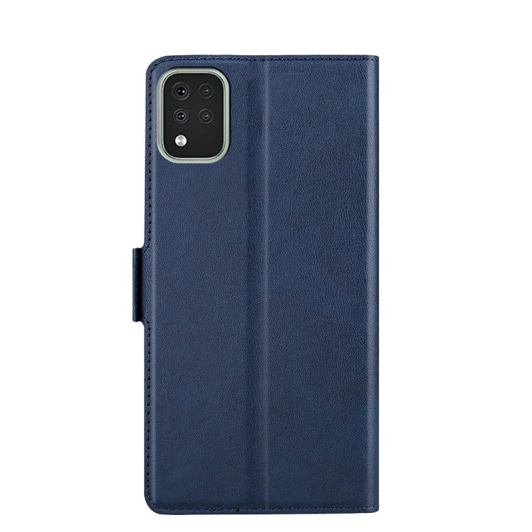 For LG K42 Ultra-thin Voltage Side Buckle PU + TPU Leather Phone Case