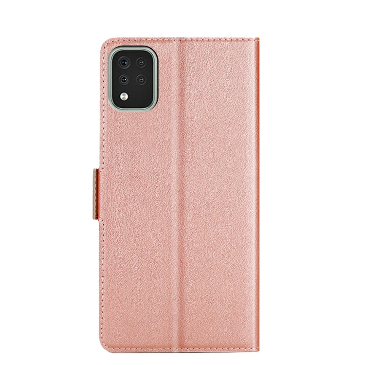 For LG K42 Ultra-thin Voltage Side Buckle PU + TPU Leather Phone Case