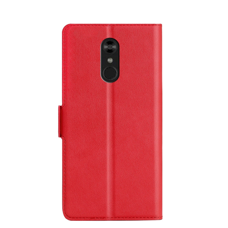 For LG Stylo 4 Ultra-thin Voltage Side Buckle PU + TPU Leather Phone Case