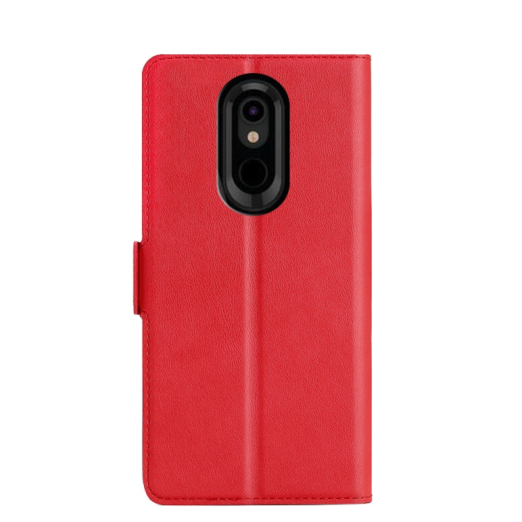 For LG Stylo 5 Ultra-thin Voltage Side Buckle PU + TPU Leather Phone Case