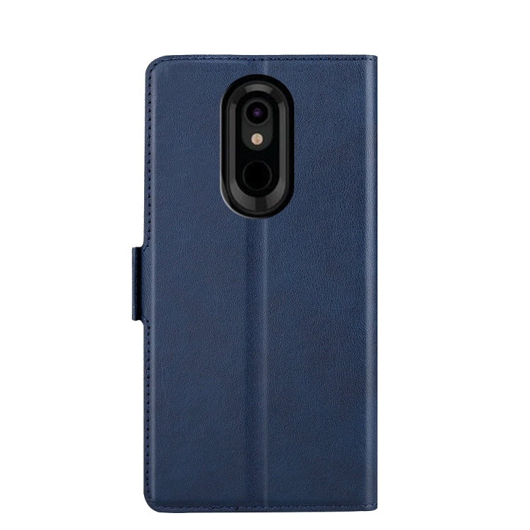 For LG Stylo 5 Ultra-thin Voltage Side Buckle PU + TPU Leather Phone Case