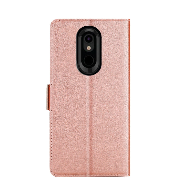 For LG Stylo 5 Ultra-thin Voltage Side Buckle PU + TPU Leather Phone Case