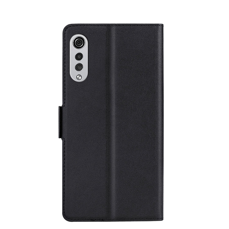 For LG Velvet Ultra-thin Voltage Side Buckle PU + TPU Leather Phone Case