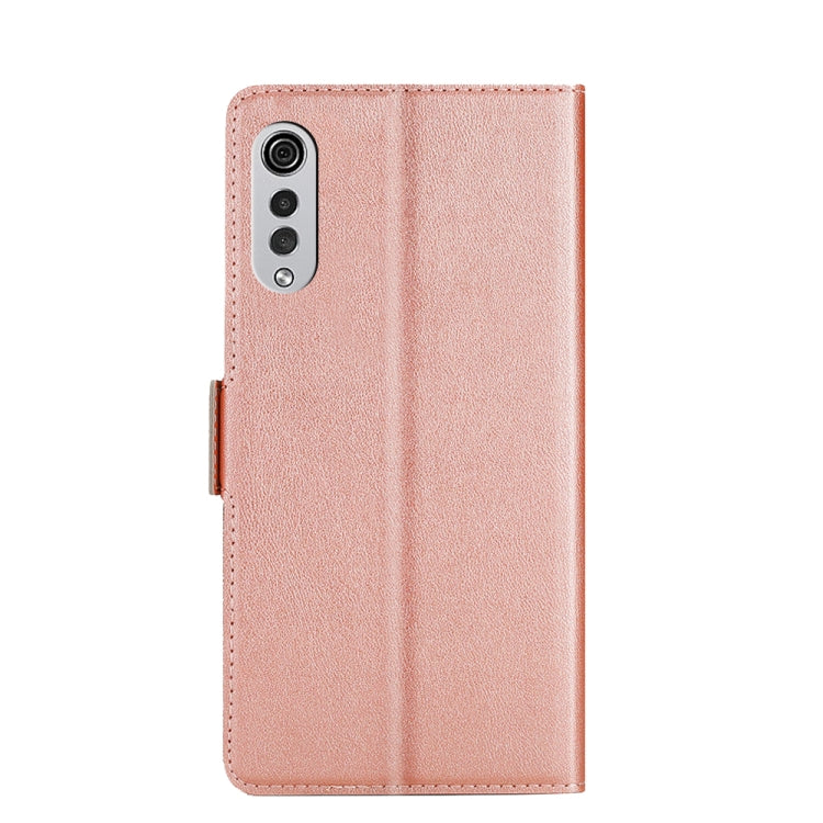 For LG Velvet Ultra-thin Voltage Side Buckle PU + TPU Leather Phone Case