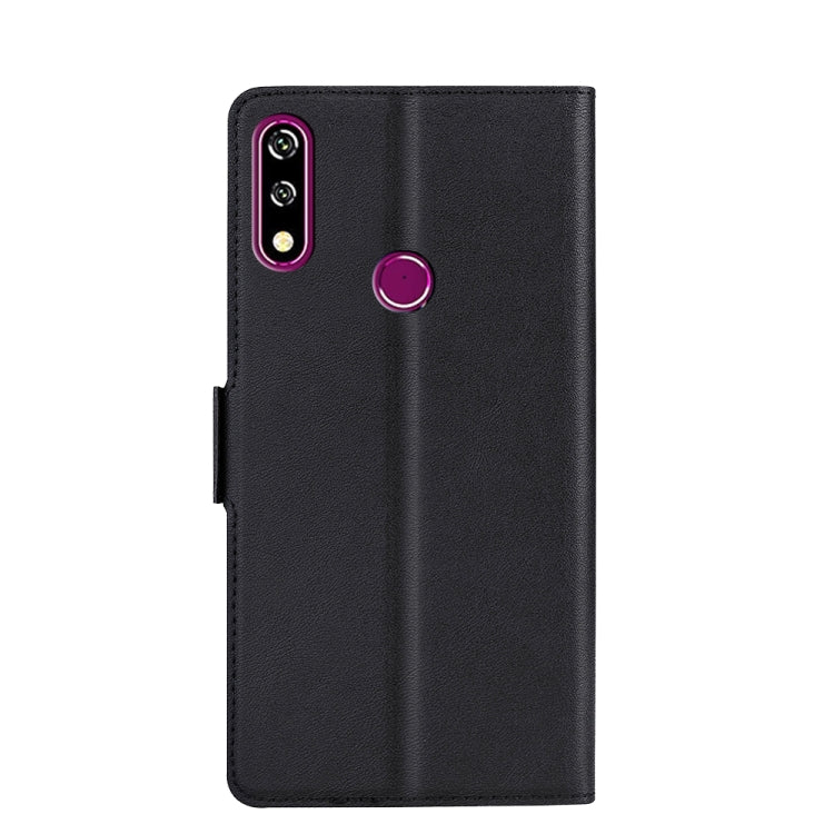 For LG W10 Ultra-thin Voltage Side Buckle PU + TPU Leather Phone Case