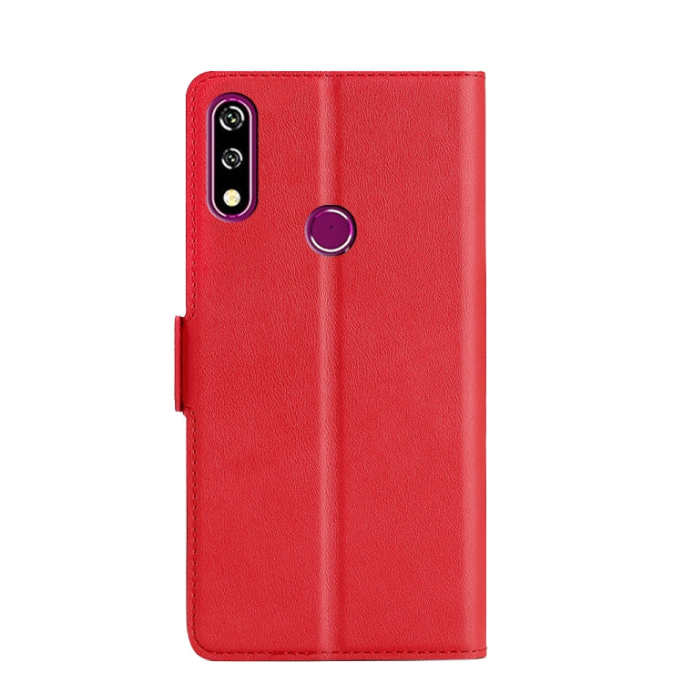 For LG W10 Ultra-thin Voltage Side Buckle PU + TPU Leather Phone Case