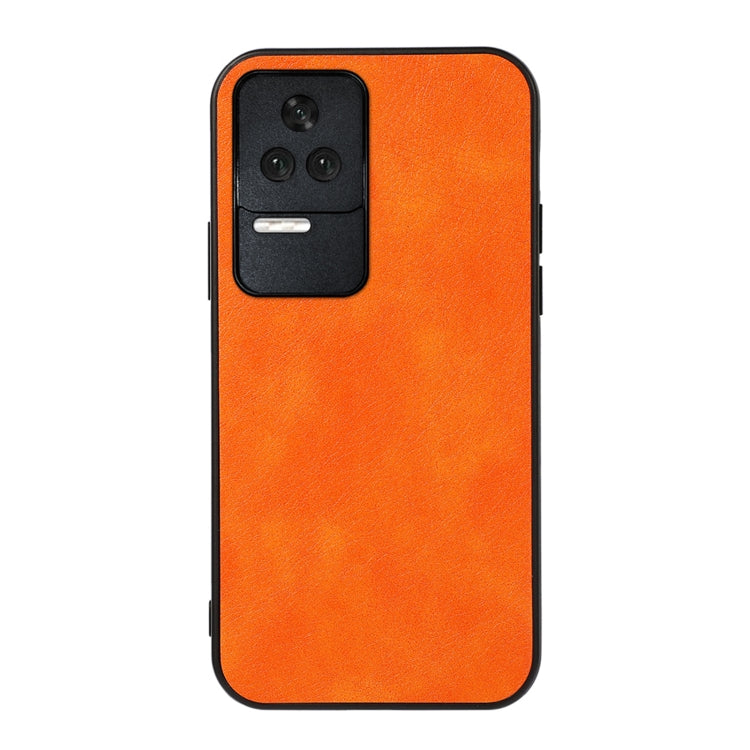 For Xiaomi Redmi K40S 5G Two-color Litchi Texture PU Phone Case