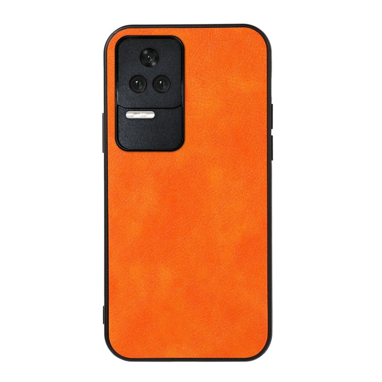 For Xiaomi Redmi K50 / K50 Pro Fine Hole Version Two-color Litchi Texture PU Phone Case