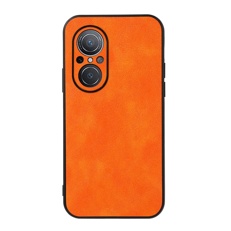 For Huawei nova 9 SE Fine Hole Version Two-color Litchi Texture PU Phone Case