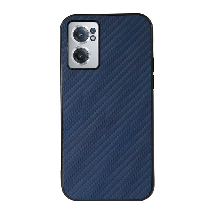 For OnePlus Nord CE 2 5G Carbon Fiber Texture Shockproof Phone Case