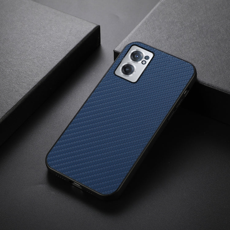 For OnePlus Nord CE 2 5G Carbon Fiber Texture Shockproof Phone Case