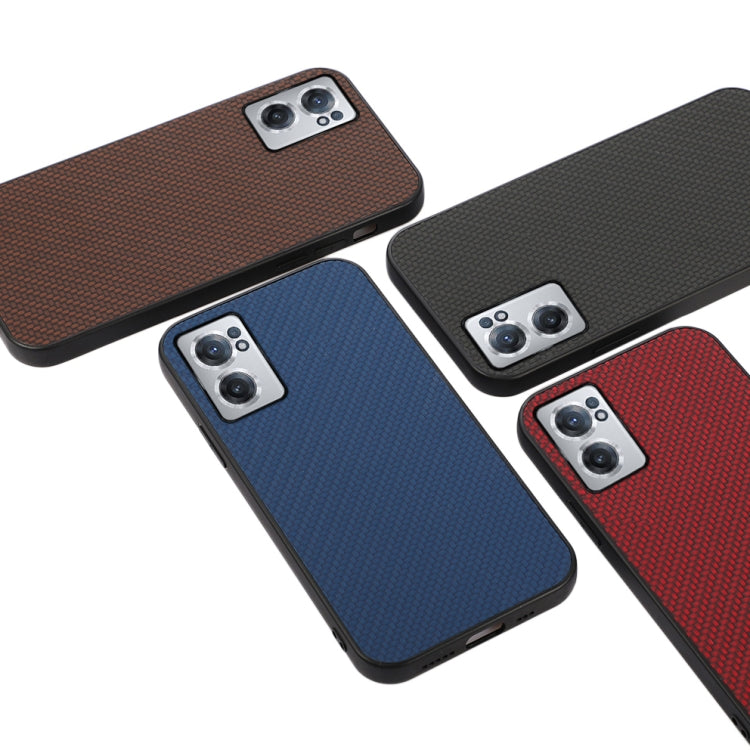 For OnePlus Nord CE 2 5G Carbon Fiber Texture Shockproof Phone Case