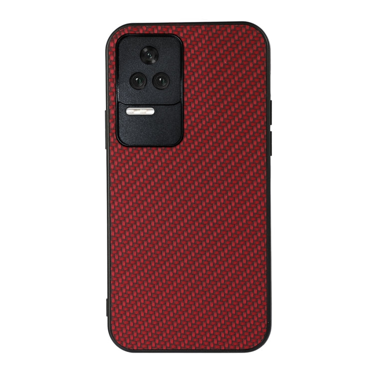 For Xiaomi Redmi K40S 5G Carbon Fiber Texture Shockproof Phone Case