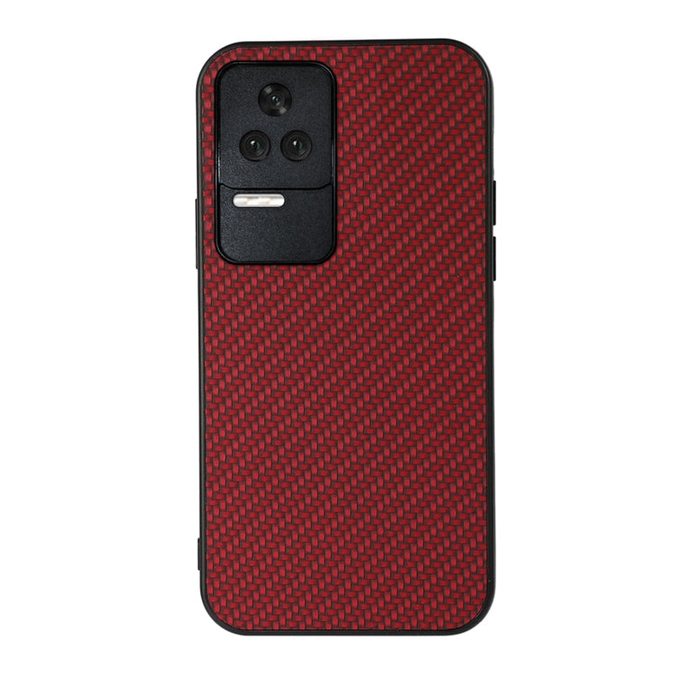 For Xiaomi Redmi K50/K50 Pro Fine Hole Carbon Fiber Texture Shockproof Phone Case