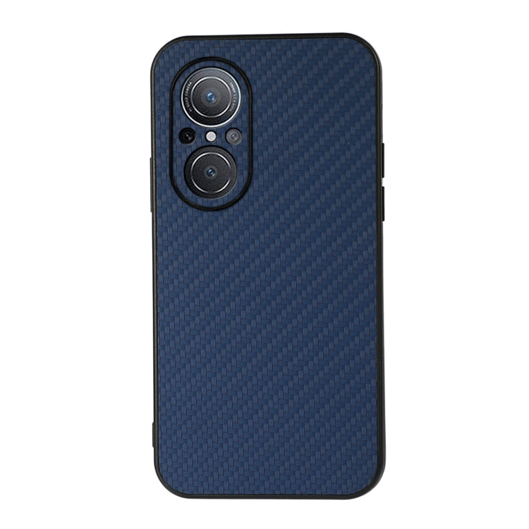 For Huawei nova 9 SE Fine Hole Carbon Fiber Texture Shockproof Phone Case