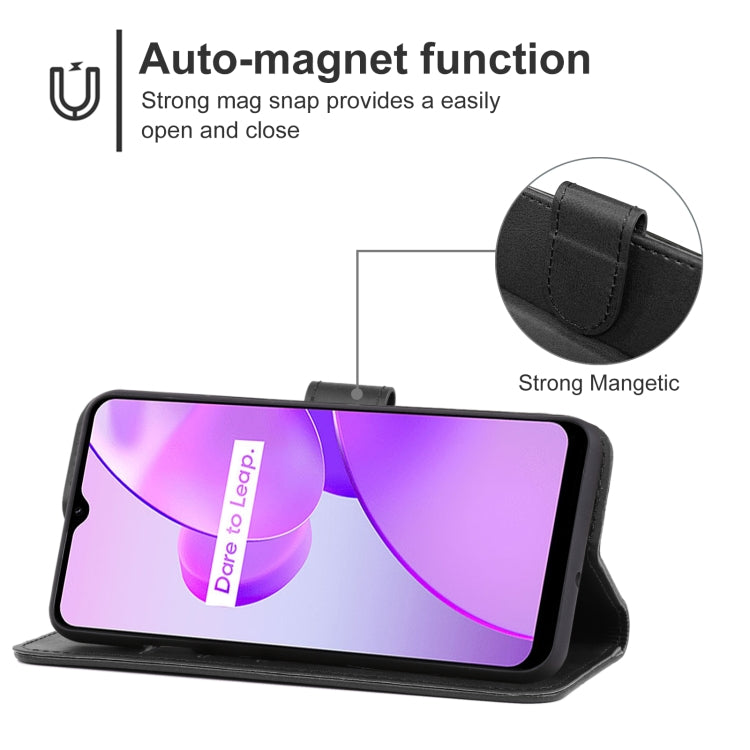 For OPPO Realme C31 Leather Phone Case