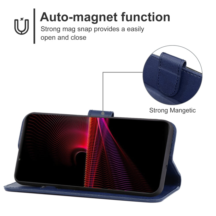 For Sony Xperia 1 IV Leather Phone Case