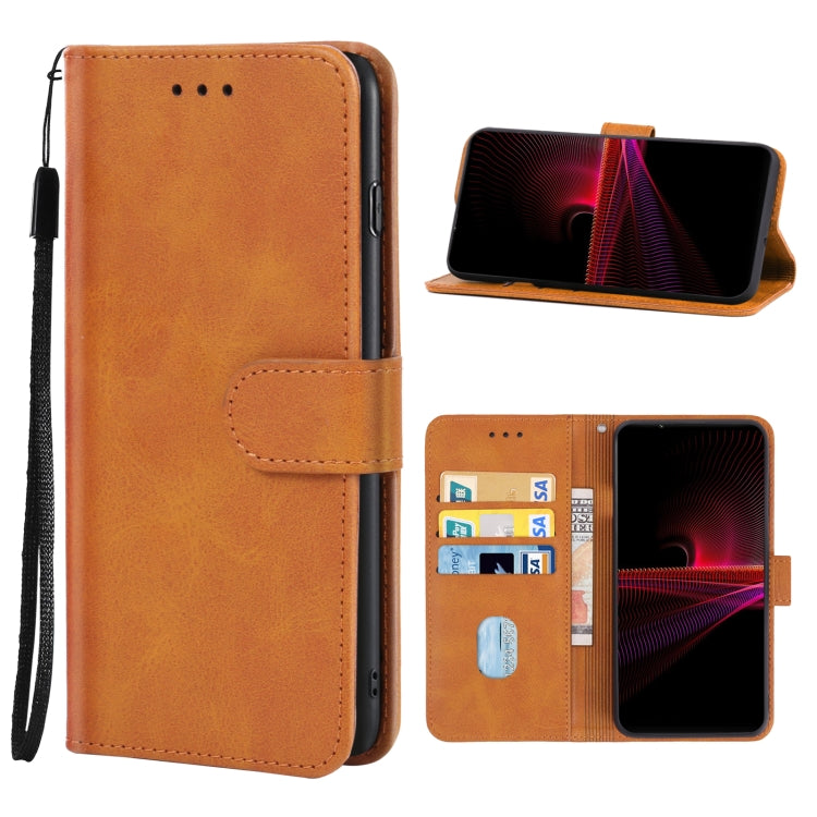For Sony Xperia 1 IV Leather Phone Case