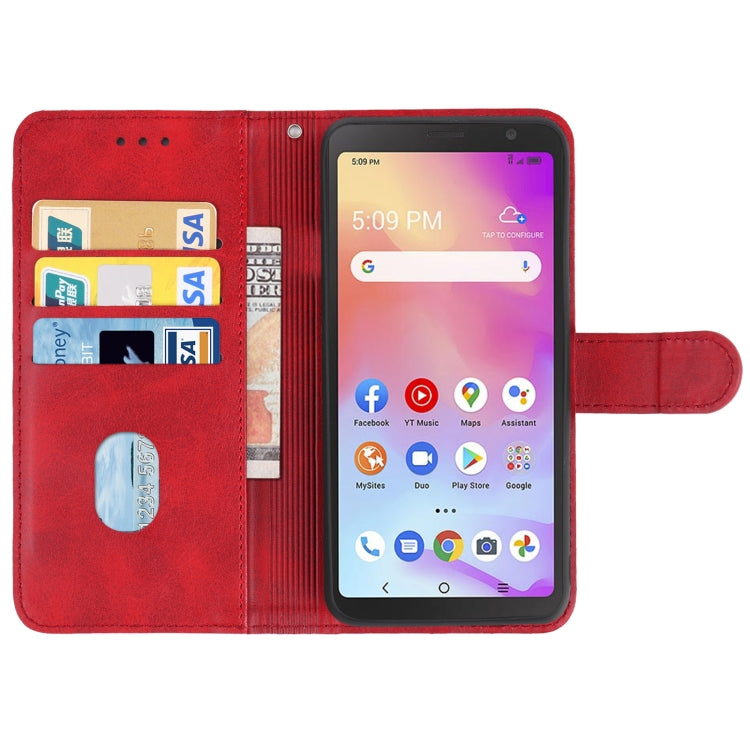 For TCL A3 A509DL / A30 Leather Phone Case