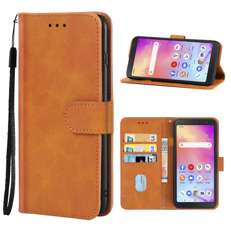 For TCL A3 A509DL / A30 Leather Phone Case