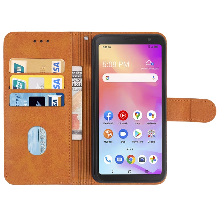 For TCL A3 A509DL / A30 Leather Phone Case