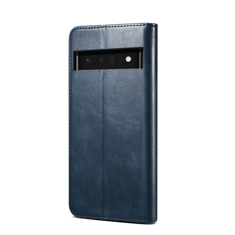For Google Pixel 7 Pro 5G Oil Wax Crazy Horse Texture Leather Phone Case