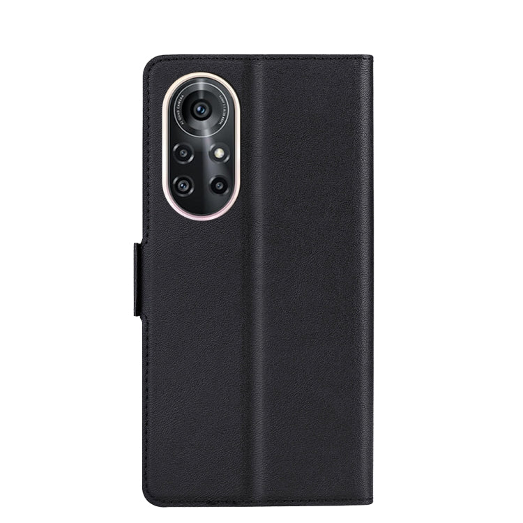 For Huawei nova 8 Pro 5G Ultra-thin Voltage Side Buckle PU + TPU Leather Phone Case