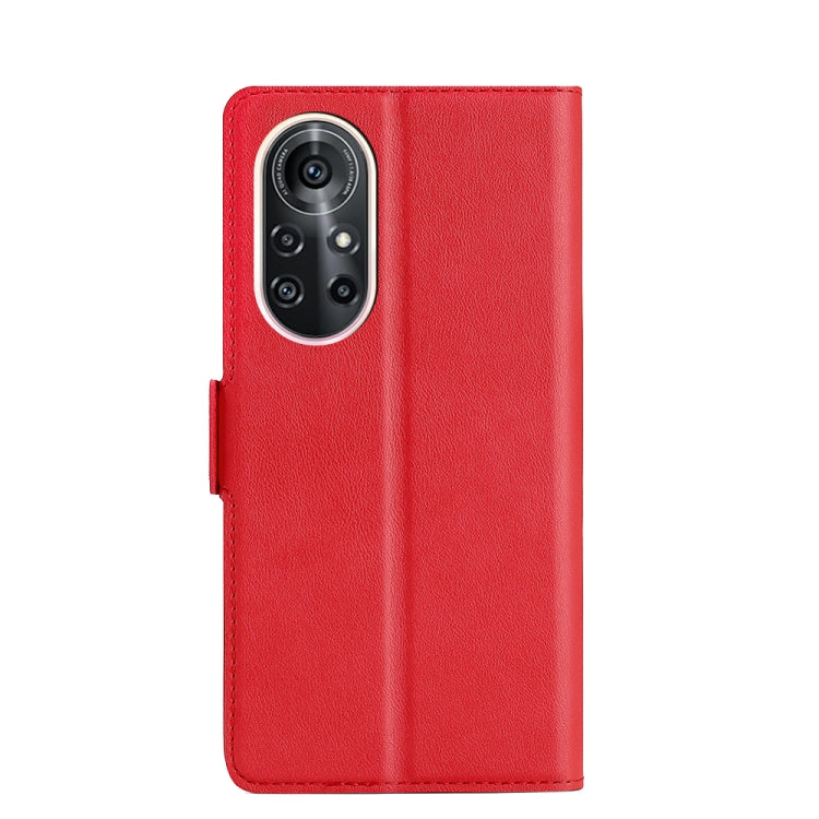 For Huawei nova 8 Pro 5G Ultra-thin Voltage Side Buckle PU + TPU Leather Phone Case