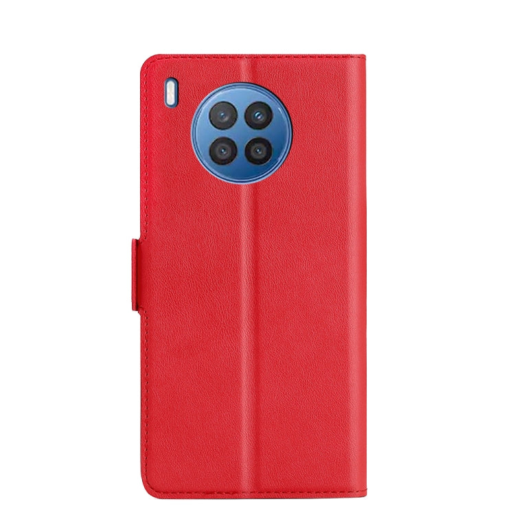 For Huawei nova 8i Ultra-thin Voltage Side Buckle PU + TPU Leather Phone Case