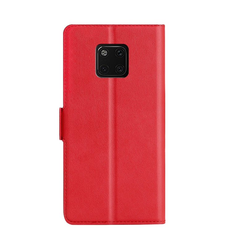 For Huawei Mate 20 Pro Ultra-thin Voltage Side Buckle PU + TPU Leather Phone Case