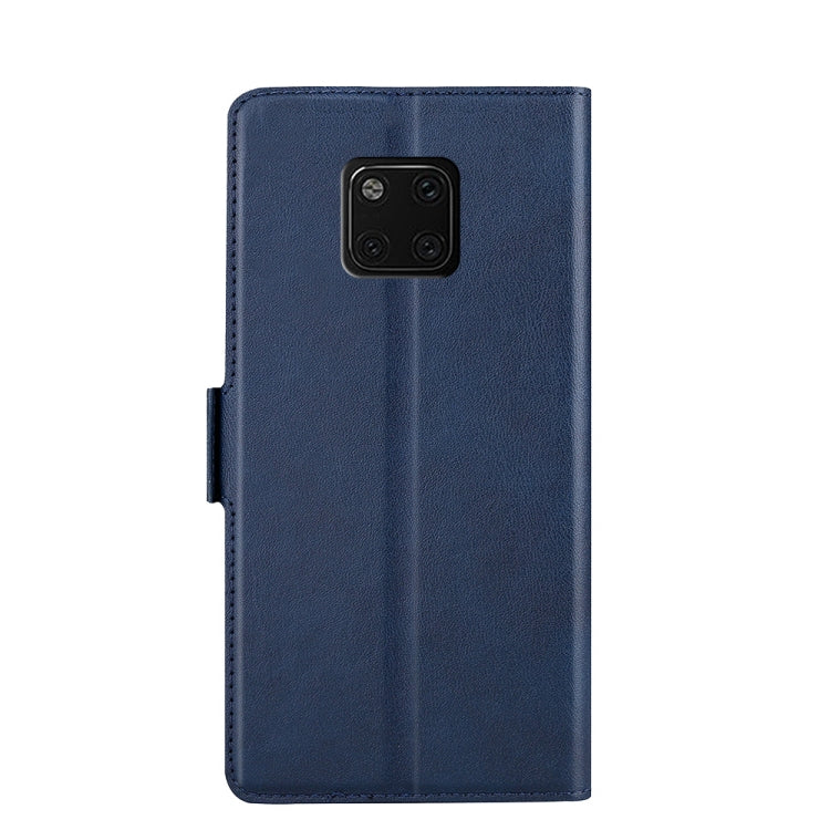For Huawei Mate 20 Pro Ultra-thin Voltage Side Buckle PU + TPU Leather Phone Case