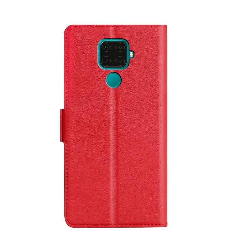 For Huawei Mate 30 / nova 5i Pro / nova 5z Ultra-thin Voltage Side Buckle PU + TPU Leather Phone Case