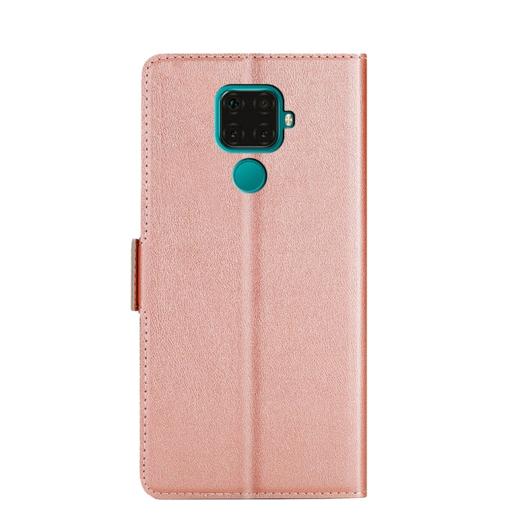 For Huawei Mate 30 / nova 5i Pro / nova 5z Ultra-thin Voltage Side Buckle PU + TPU Leather Phone Case