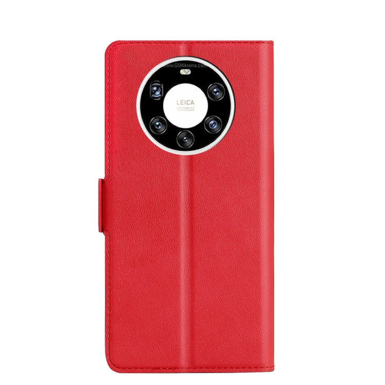 For Huawei Mate 40 Pro+ Ultra-thin Voltage Side Buckle PU + TPU Leather Phone Case