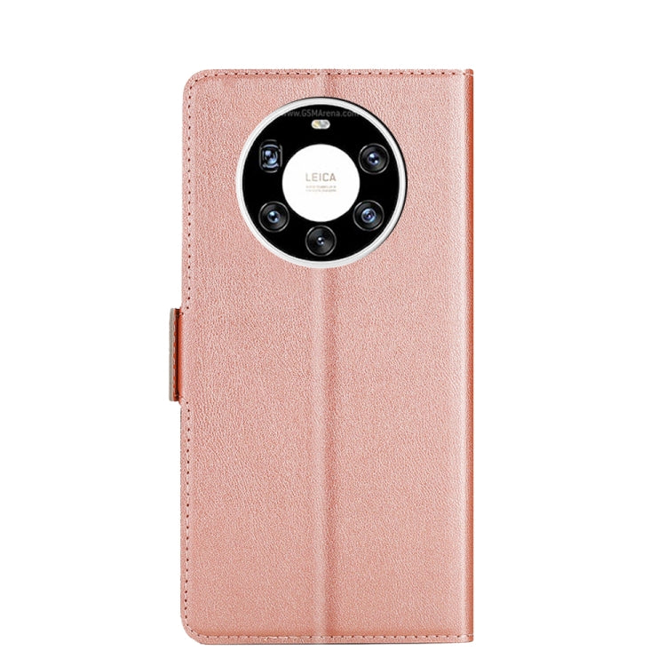 For Huawei Mate 40 Pro+ Ultra-thin Voltage Side Buckle PU + TPU Leather Phone Case