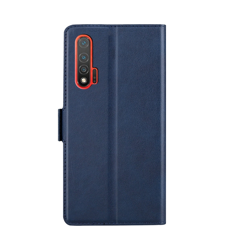 For Huawei nova 6 5G Ultra-thin Voltage Side Buckle PU + TPU Leather Phone Case