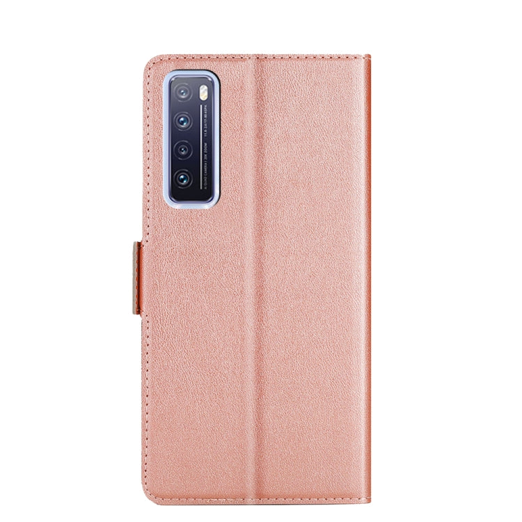 For Huawei nova 7 Ultra-thin Voltage Side Buckle PU + TPU Leather Phone Case