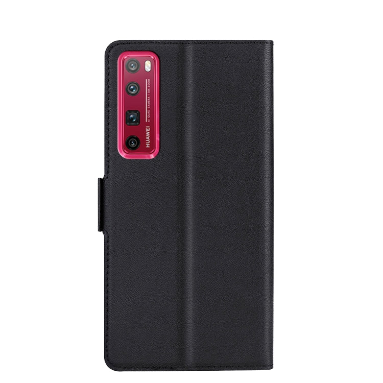 For Huawei nova 7 Pro Ultra-thin Voltage Side Buckle PU + TPU Leather Phone Case
